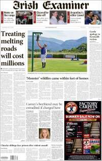 Portada de Irish Examiner (Ireland)