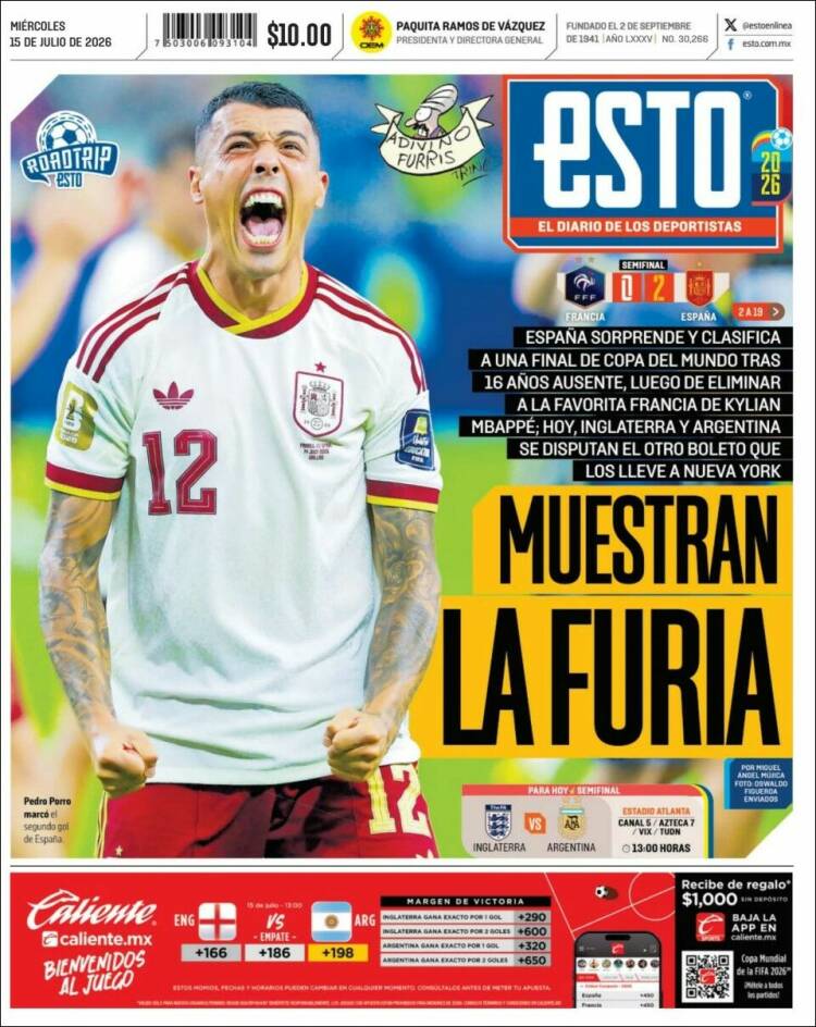 Portada de Esto (M&eacute;xico)