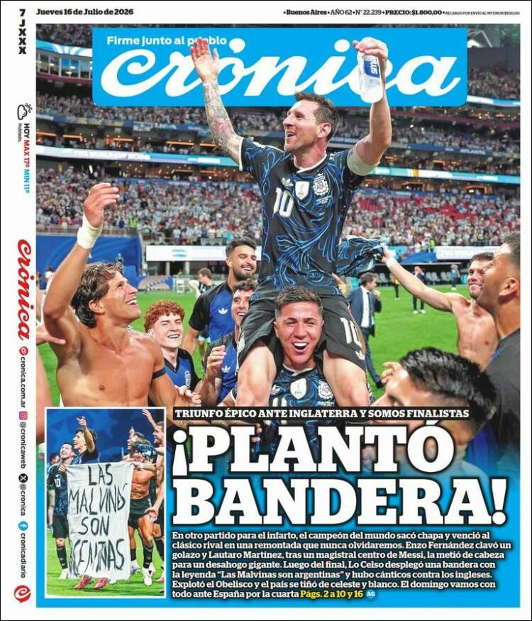 Portada de La Voz del Chaco (Argentina)