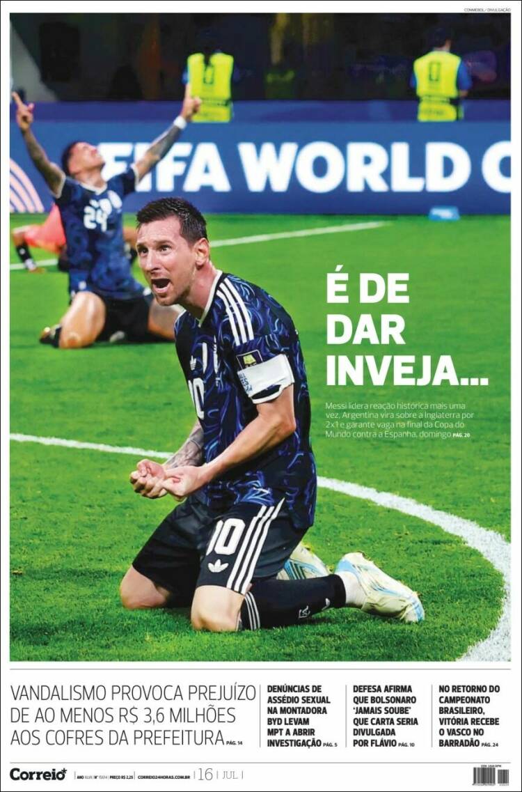 Portada de Correio* (Brasil)