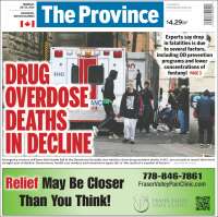Portada de The Province (Canad&aacute;)