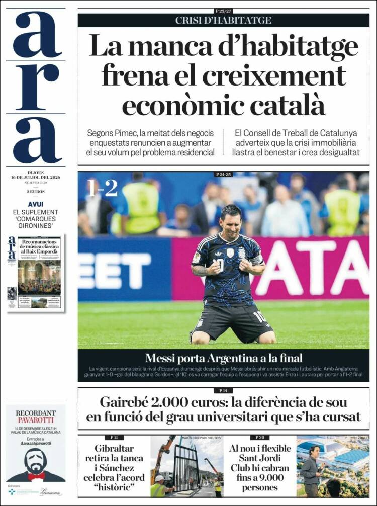 Portada de Ara (Espa&ntilde;a)