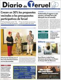 Portada de Diario de Teruel (Espa&ntilde;a)