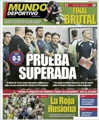 Portada de Mundo Deportivo Bizkaia (Espa&ntilde;a)
