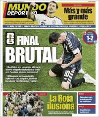Portada de Mundo Deportivo Gipuzkoa (Espa&ntilde;a)