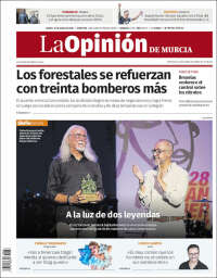 Portada de La Opinión de Murcia (Espa&ntilde;a)