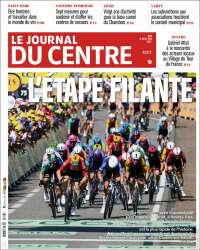 Portada de Le Journal du Centre (Francia)