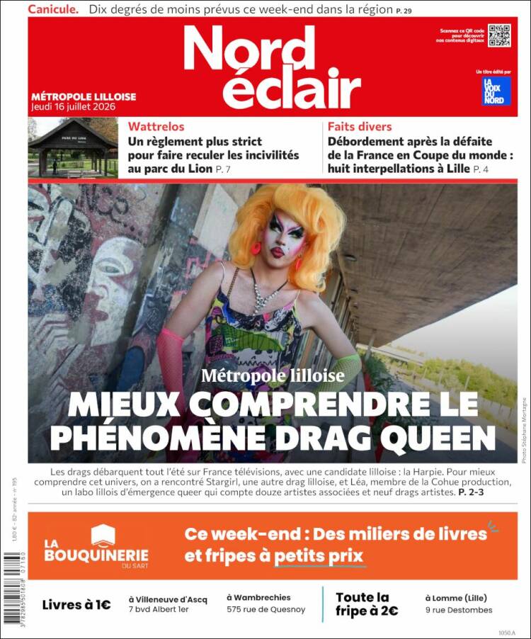 Portada de Nord Éclair (Francia)