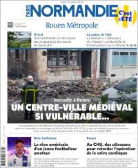 Portada de Paris Normandie (Francia)