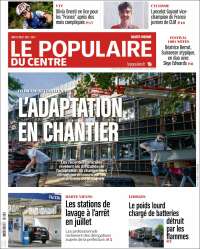 Portada de Le Populaire du Centre (Francia)