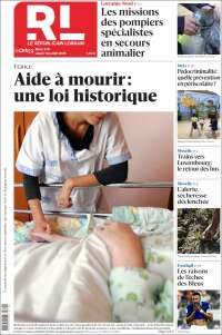 Portada de Le Republicain Lorrain (Francia)