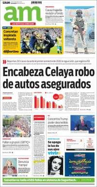 Portada de Al Día A.M. (M&eacute;xico)