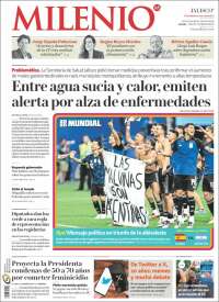 Portada de Milenio - Jalisco (M&eacute;xico)