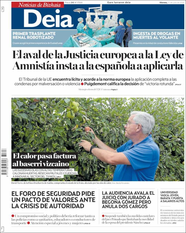 Portada de Deia (Espa&ntilde;a)
