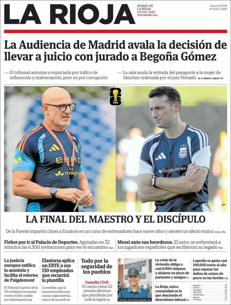 Portada de La Rioja (Espa&ntilde;a)