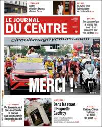 Portada de Le Journal du Centre (Francia)