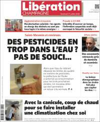 Portada de Libération Champagne (France)