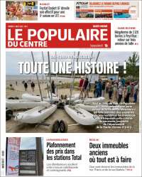 Portada de Le Populaire du Centre (Francia)
