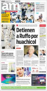 Portada de Al Día A.M. (M&eacute;xico)