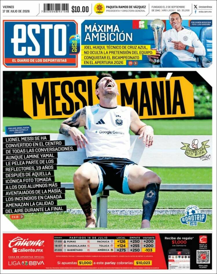 Portada de Esto (M&eacute;xico)
