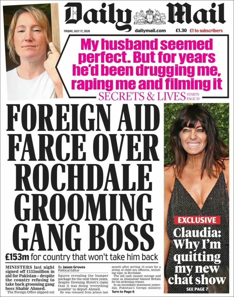 Newspaper Daily Mail United Kingdom Newspapers In United Kingdom 