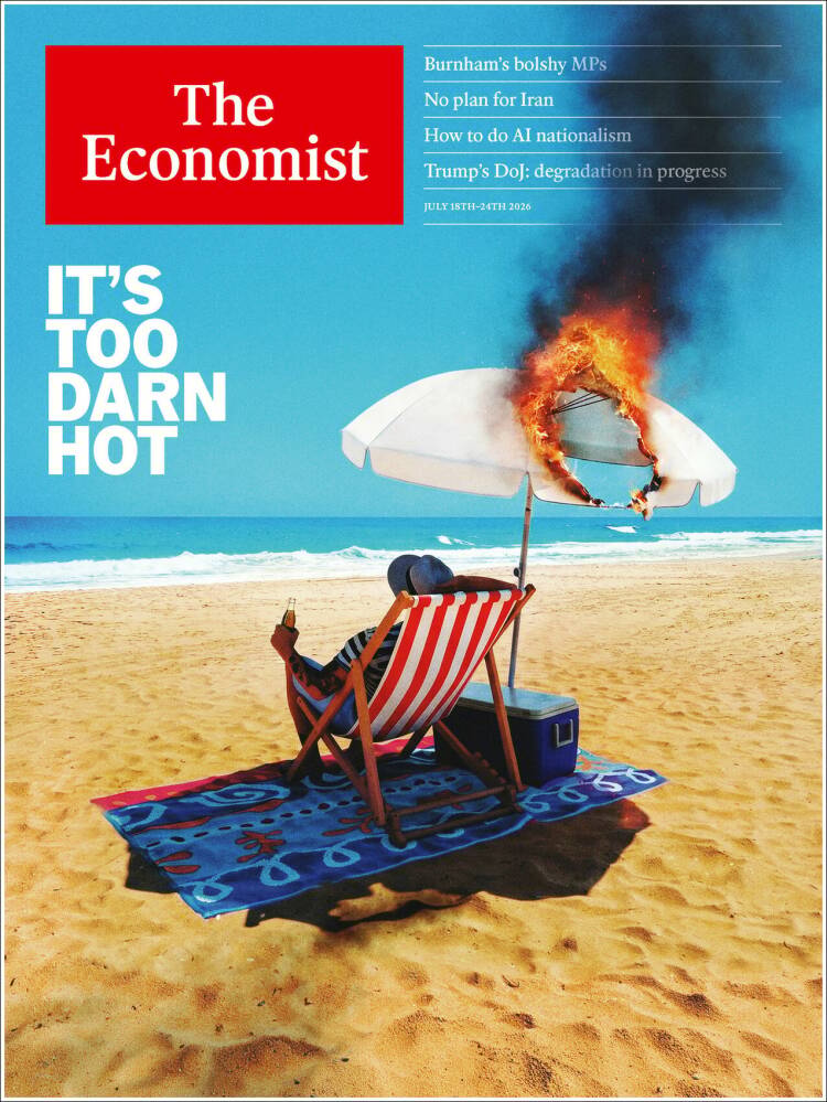 Portada de The Economist (Reino Unido)