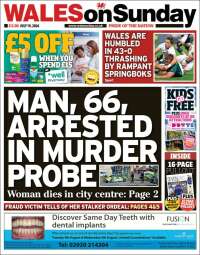 Portada de Western Mail (United Kingdom)