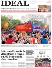 Portada de El Ideal de Jaén (Spain)