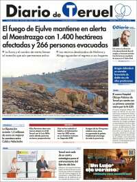Portada de Diario de Teruel (Spain)
