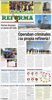 Portada de Reforma (Mexique)