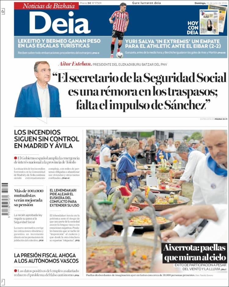 Portada de Deia (Espa&ntilde;a)