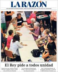 Portada de La Razón (Spain)