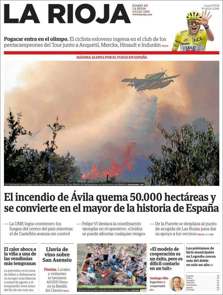Portada de La Rioja (Espa&ntilde;a)