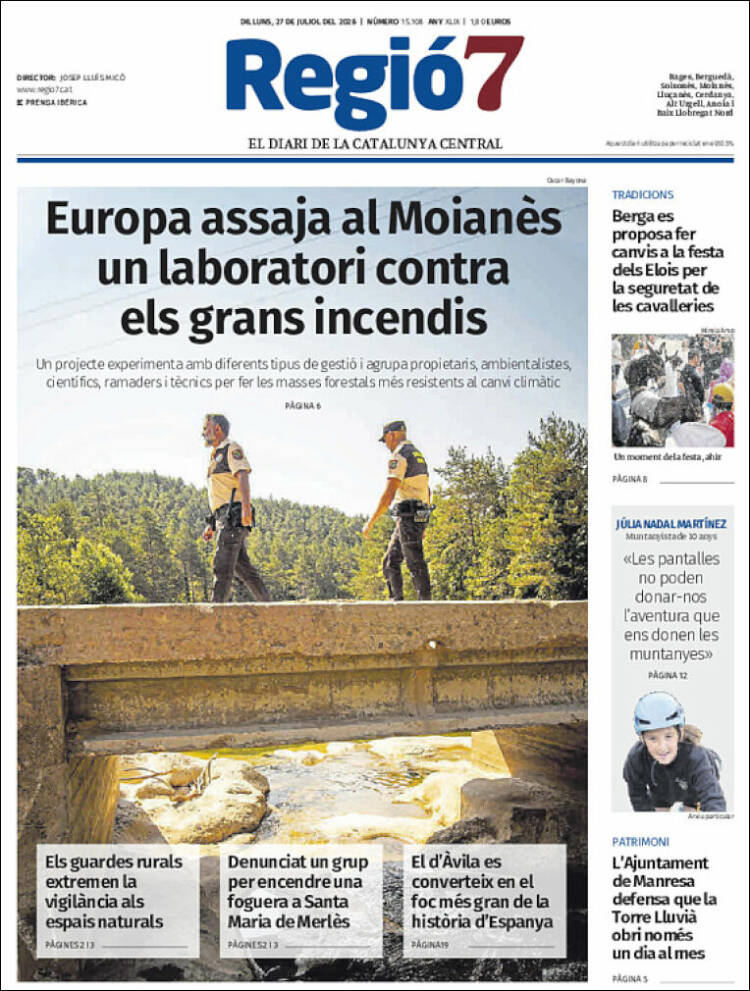 Portada de Regio7 (Espa&ntilde;a)