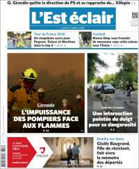 Portada de L'Est Eclair (France)