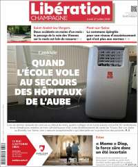 Portada de Libération Champagne (France)