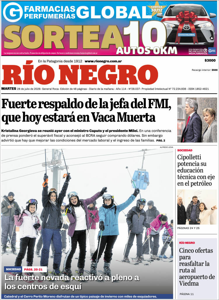 Portada de Rio Negro (Argentina)