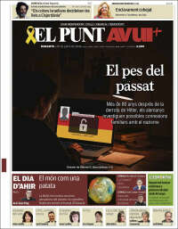 Portada de El Punt Avui (Espa&ntilde;a)