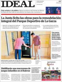 Portada de El Ideal de Jaén (Espagne)