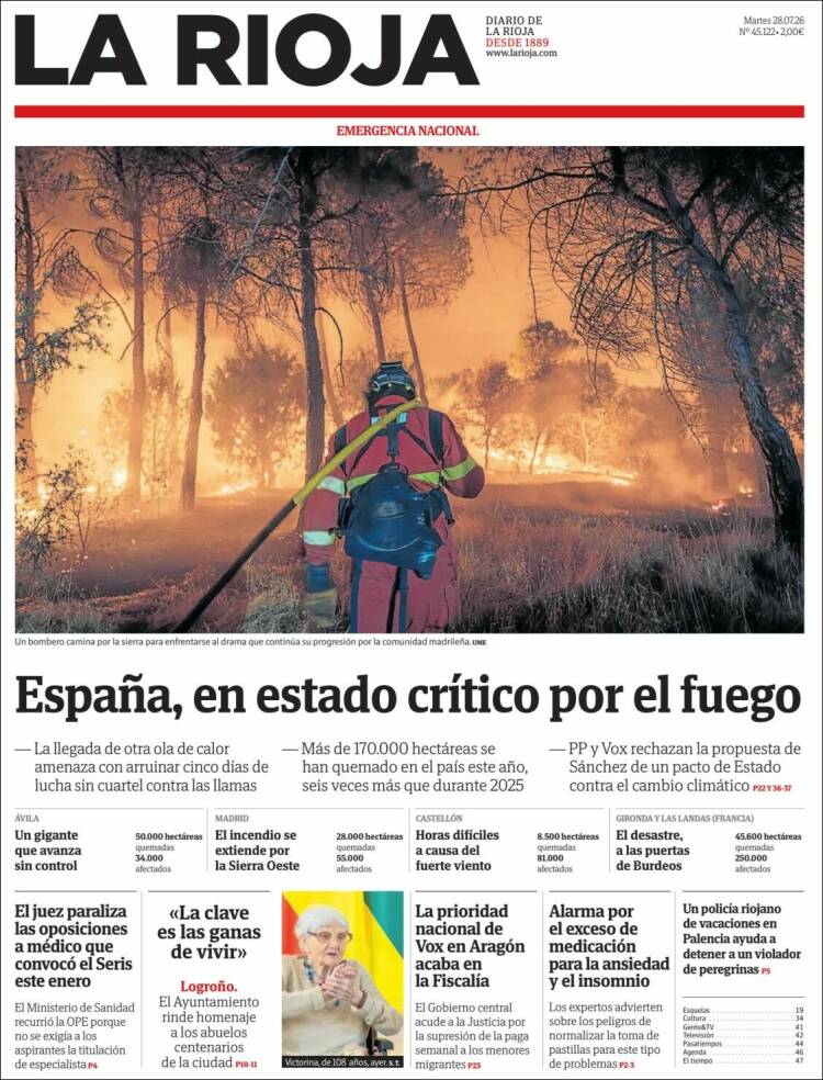 Portada de La Rioja (Espa&ntilde;a)