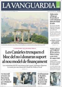 Portada de La Vanguardia (Espa&ntilde;a)