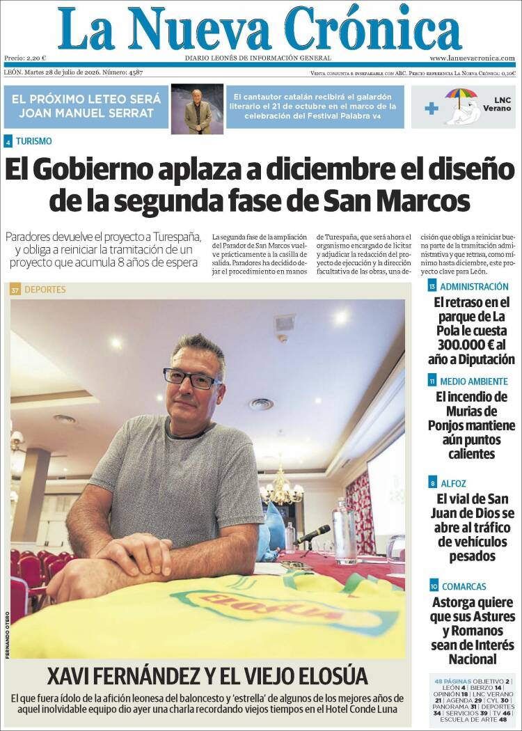 Portada de La Nueva Crónica (Espa&ntilde;a)