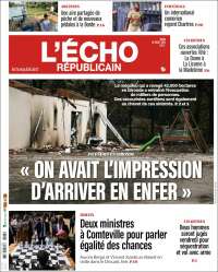 Portada de L'Echo Républicain (France)