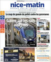 Portada de Nice-Matin (Francia)