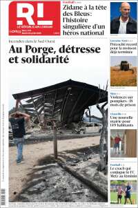 Portada de Le Republicain Lorrain (Francia)