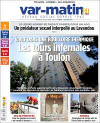 Portada de Var-Matin (Francia)