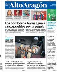 Portada de Diario del AltoAragón (Espa&ntilde;a)