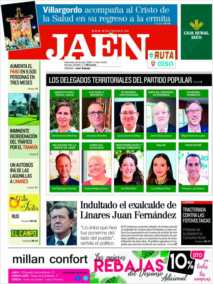 Portada de Diario Jaén (Espa&ntilde;a)