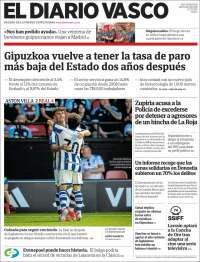 Portada de Diario Vasco (Espa&ntilde;a)