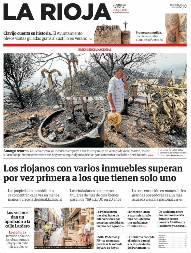 Portada de La Rioja (Espa&ntilde;a)